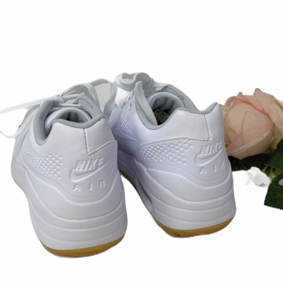 Nike Air Max 1 Leather White Women’s Sneakers - Picture 7 of 8